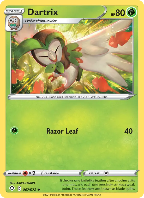 Dartrix card