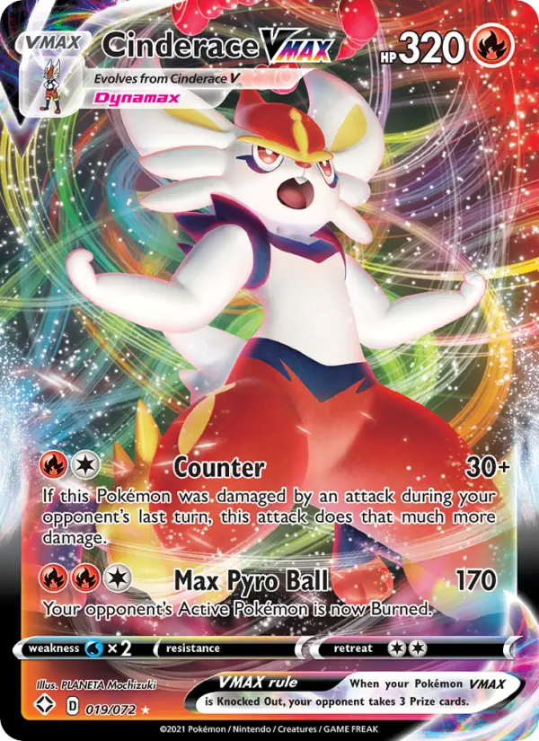 Cinderace VMAX card