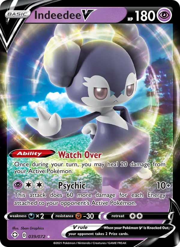 Indeedee V card