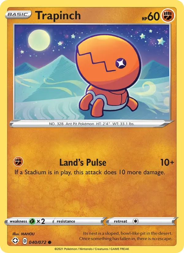 Trapinch card