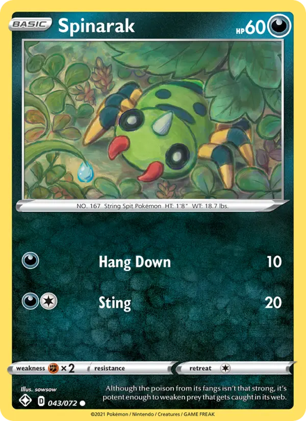 Spinarak card