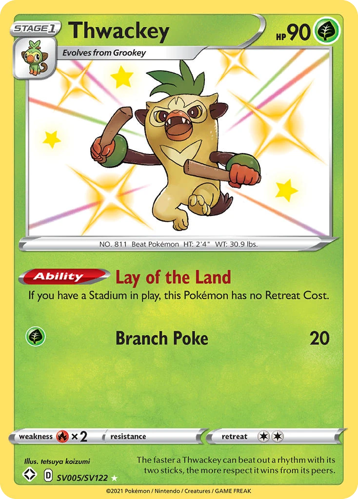 Thwackey card