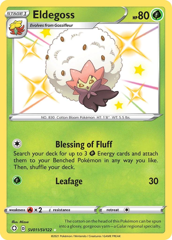 Eldegoss card