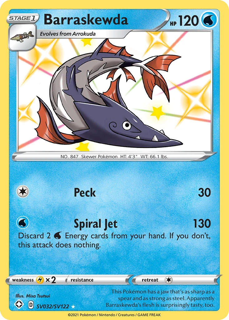 Barraskewda card
