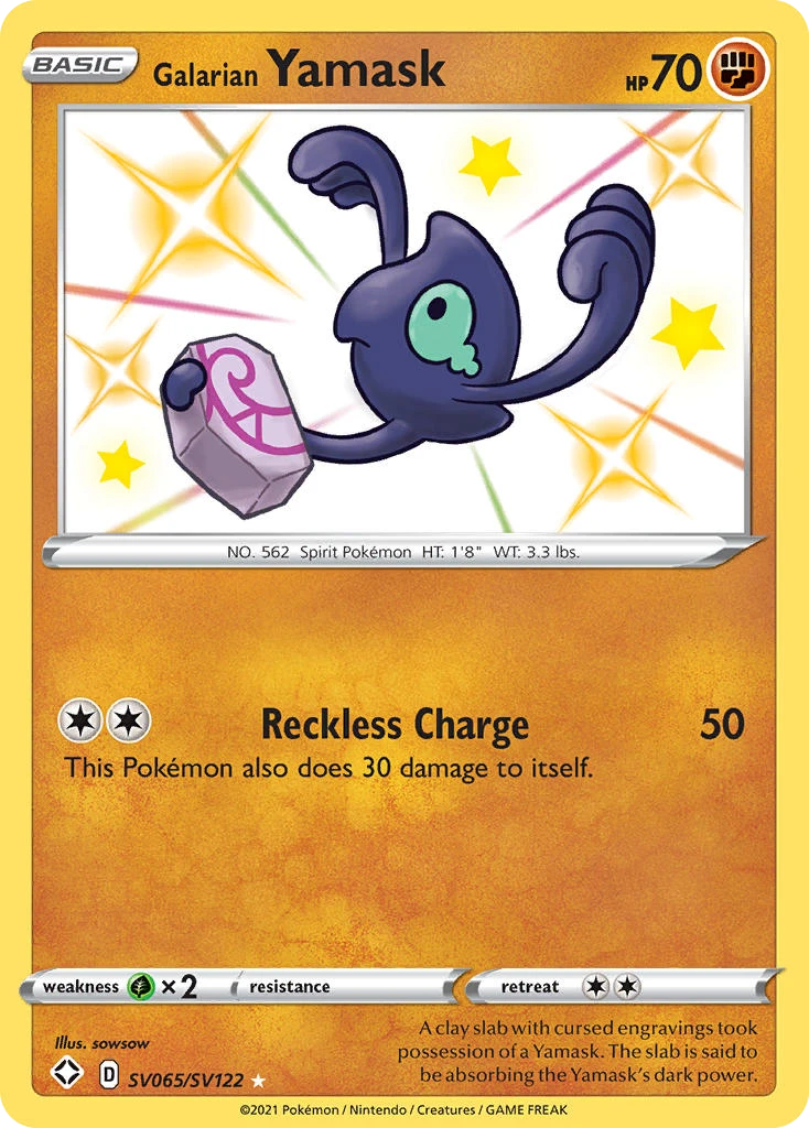 Galarian Yamask card