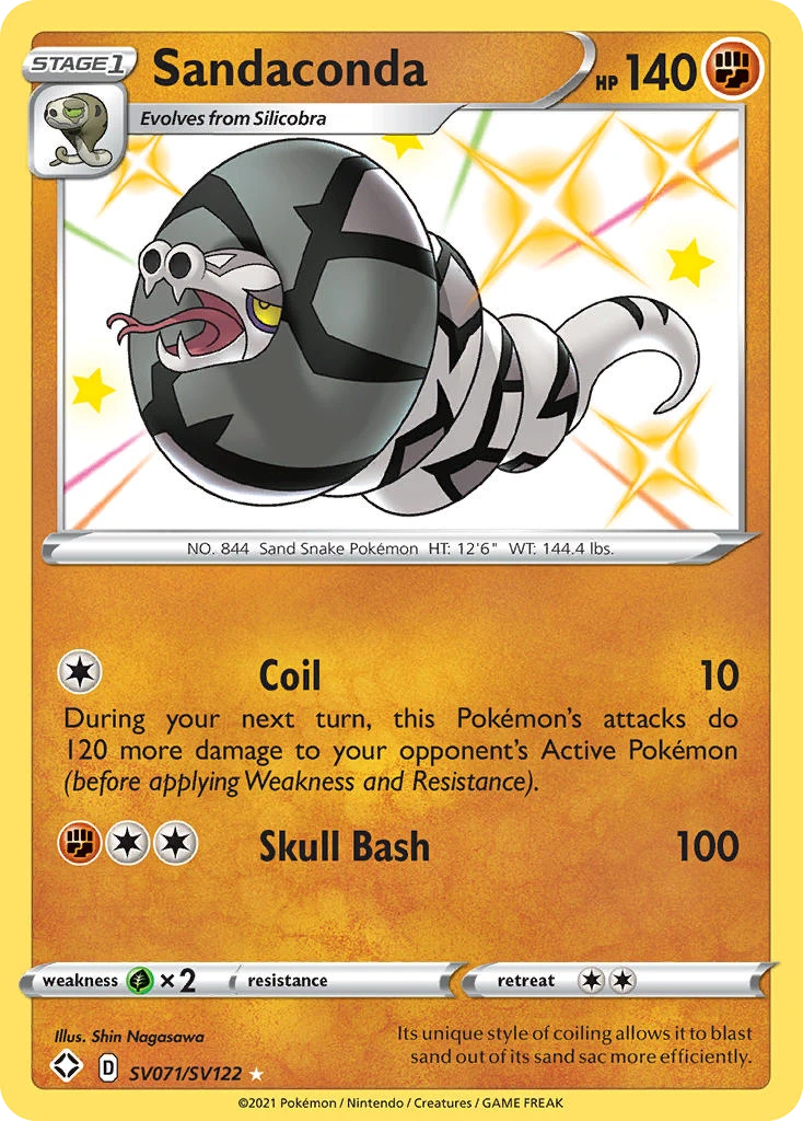 Sandaconda card