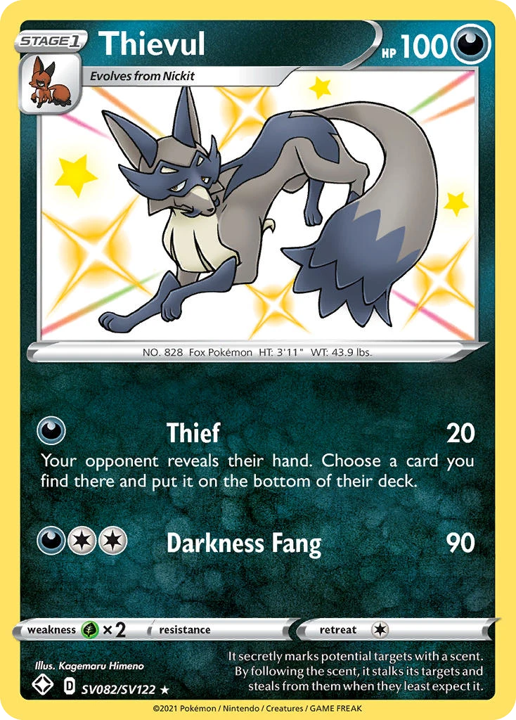 Thievul card