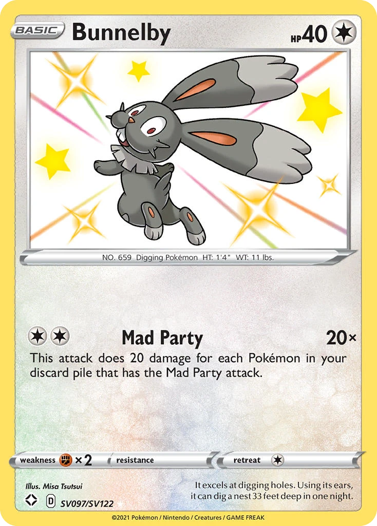 Bunnelby card
