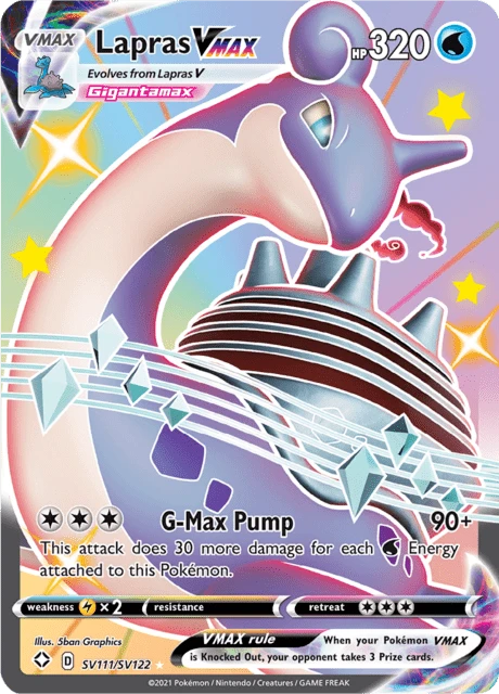 Lapras VMAX card