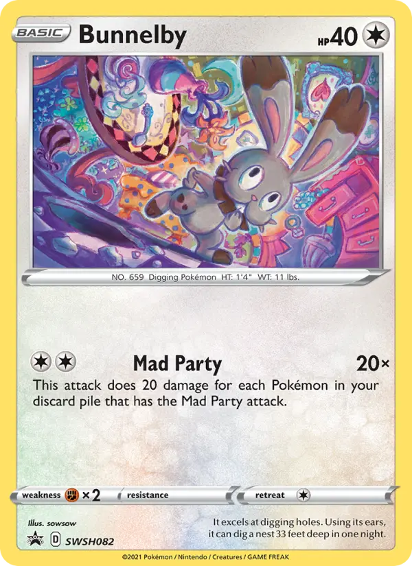 Bunnelby card