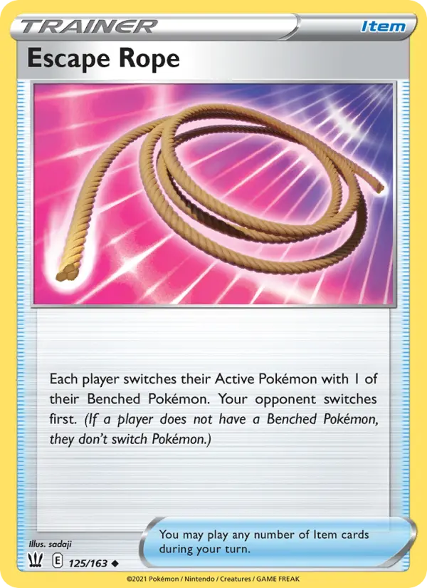 Escape Rope card