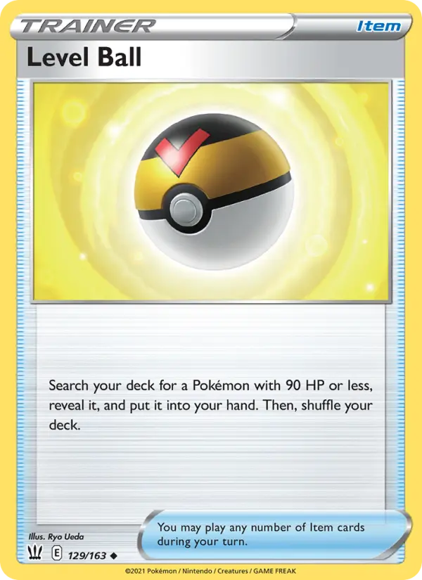 Level Ball card