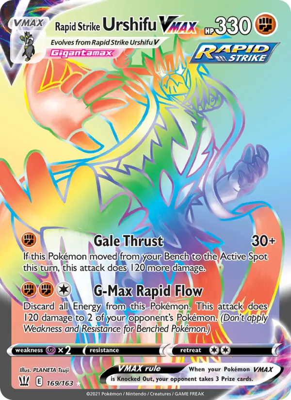 Rapid Strike Urshifu VMAX card