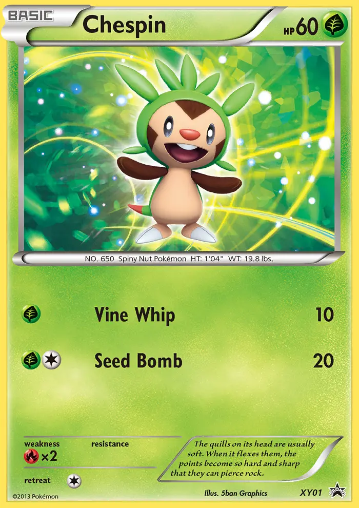 Chespin card