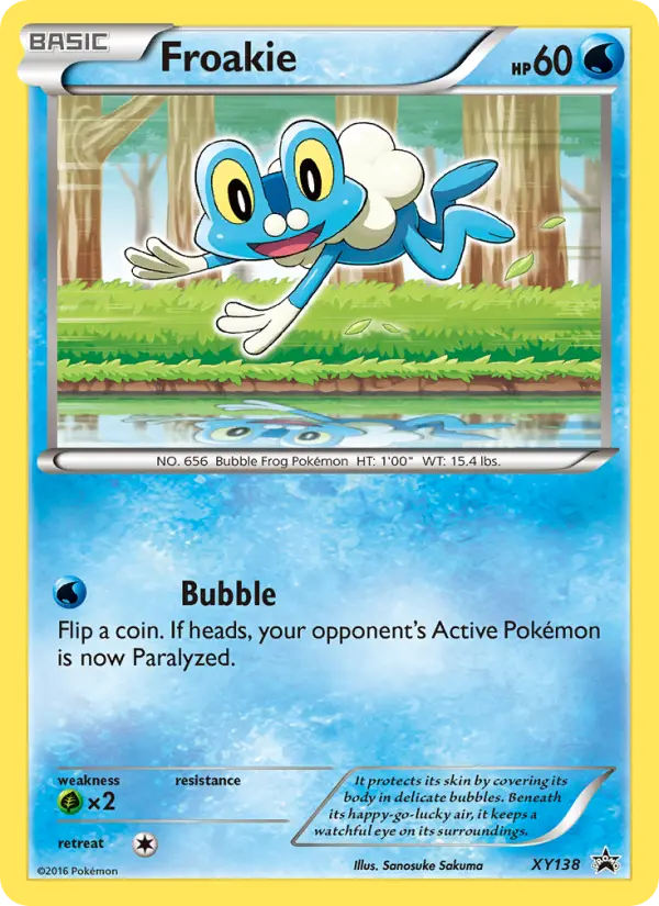 Froakie card
