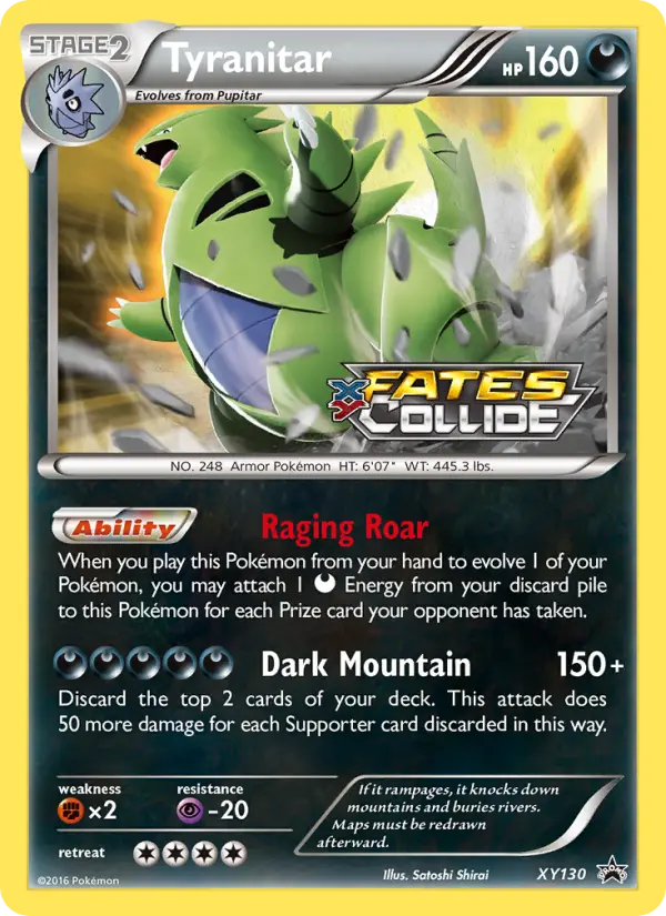 Tyranitar card