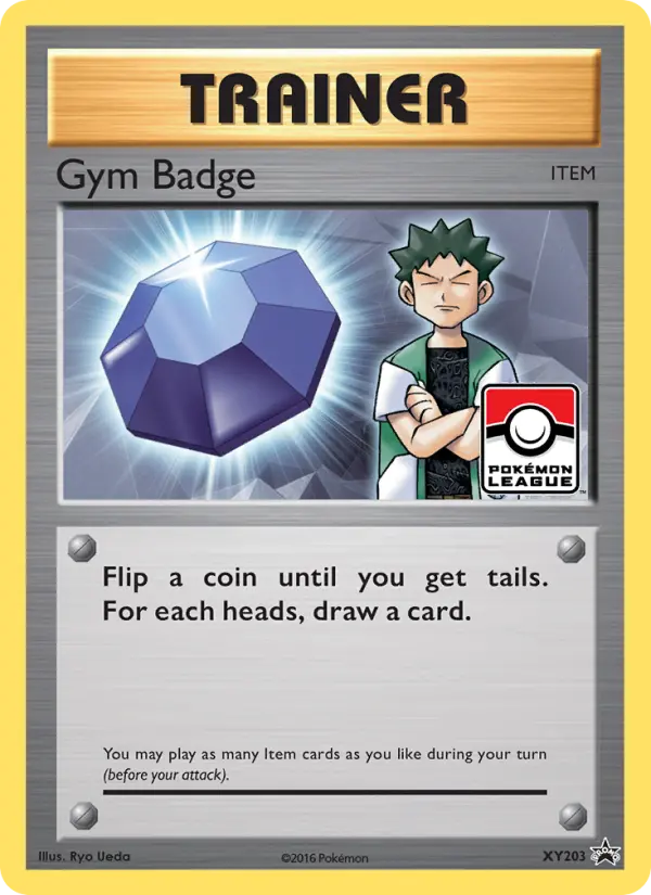 Gym Badge card