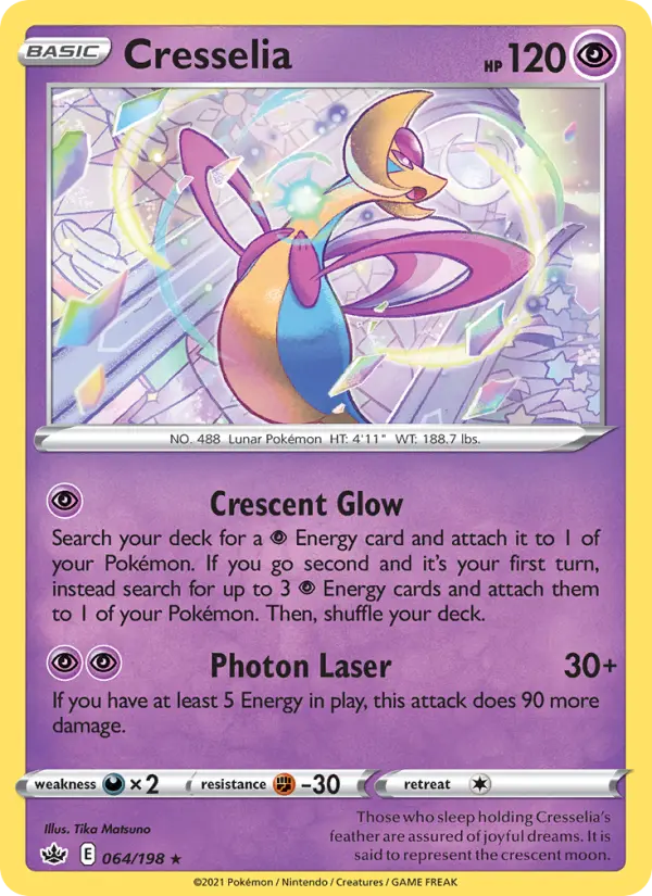 Cresselia card