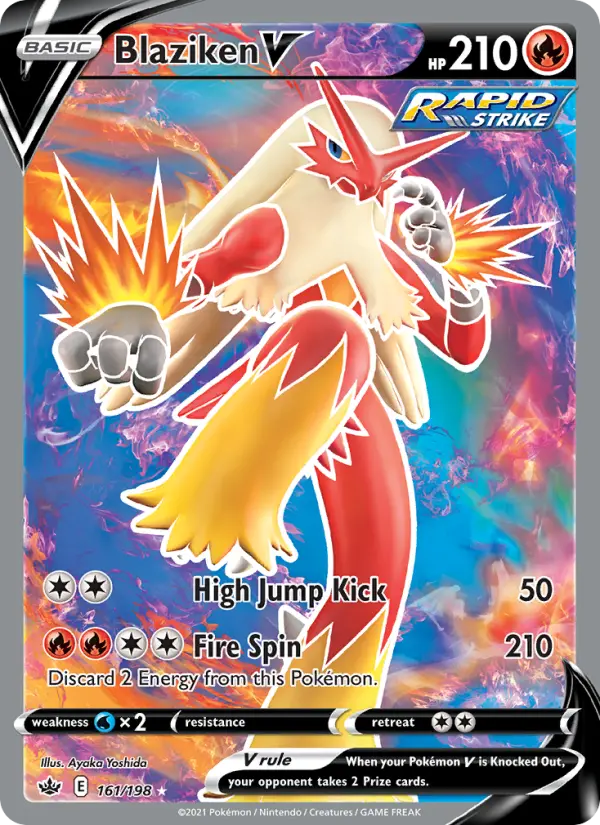 Blaziken V card