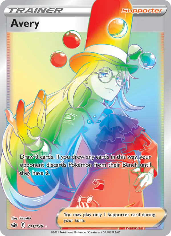Avery card