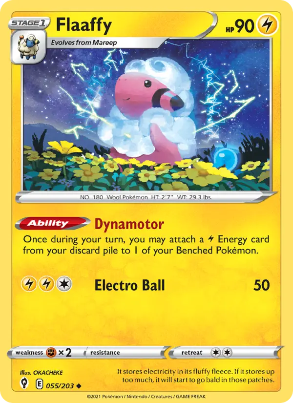 Flaaffy card