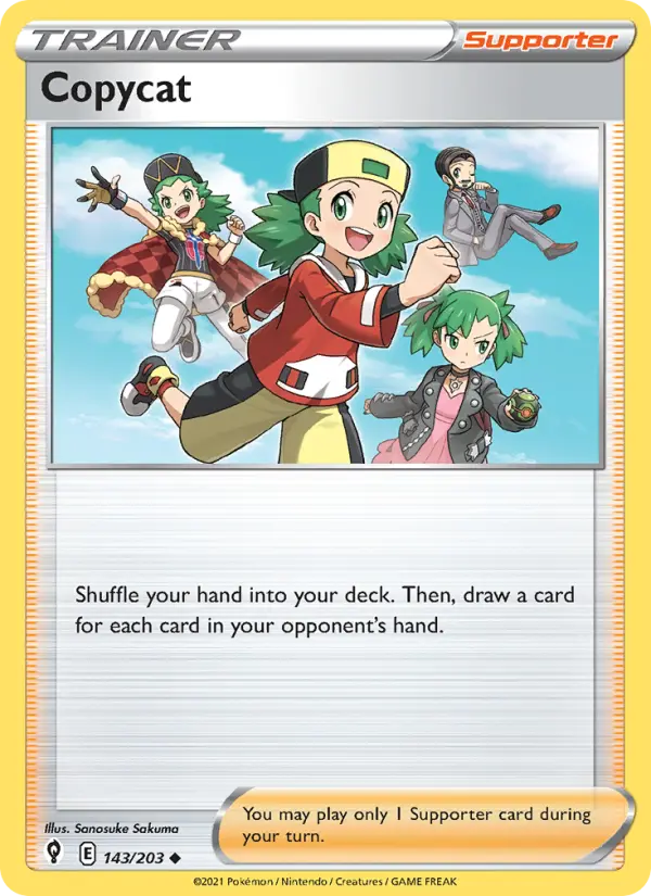 Copycat card