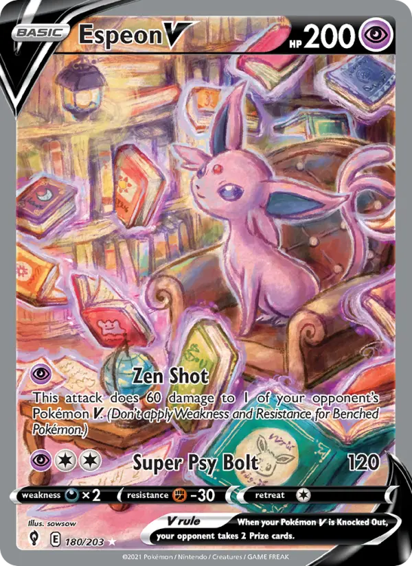 Espeon V card