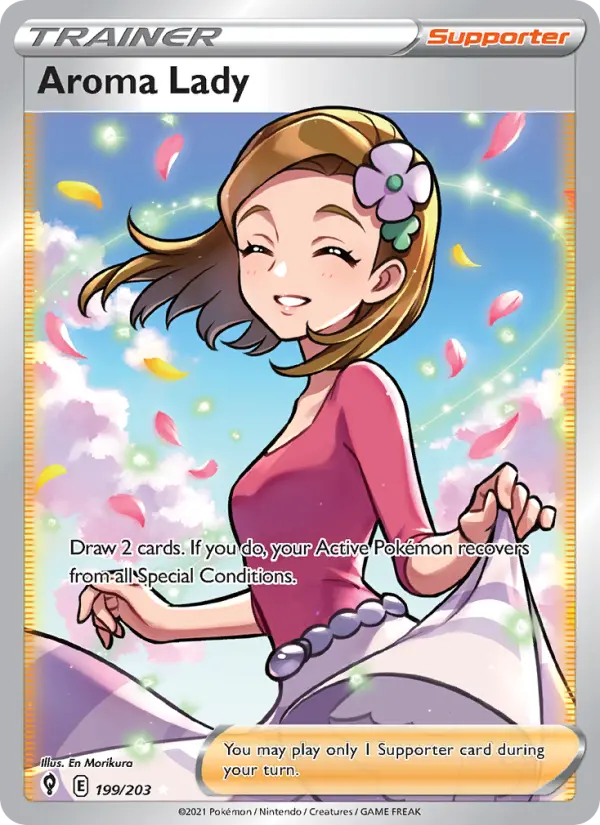 Aroma Lady card
