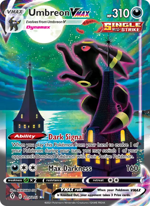 Umbreon VMAX card