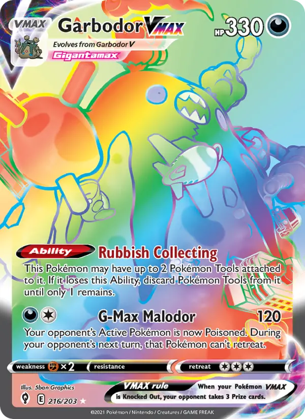 Garbodor VMAX card