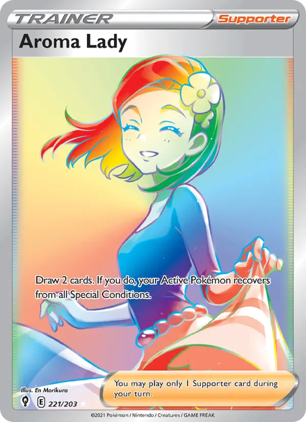 Aroma Lady card