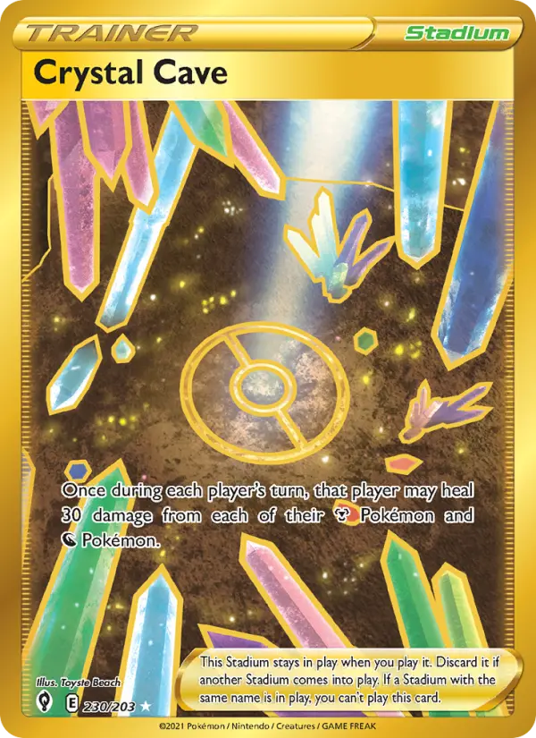 Crystal Cave card