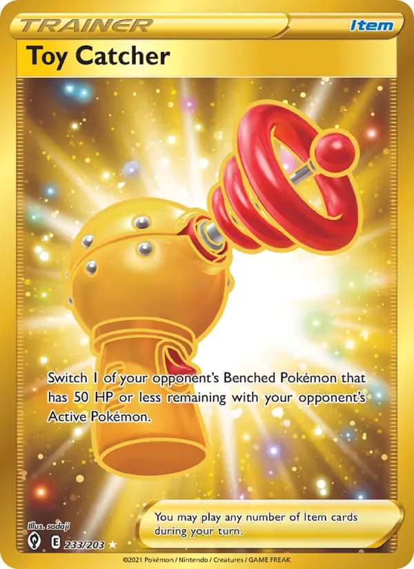 Toy Catcher card