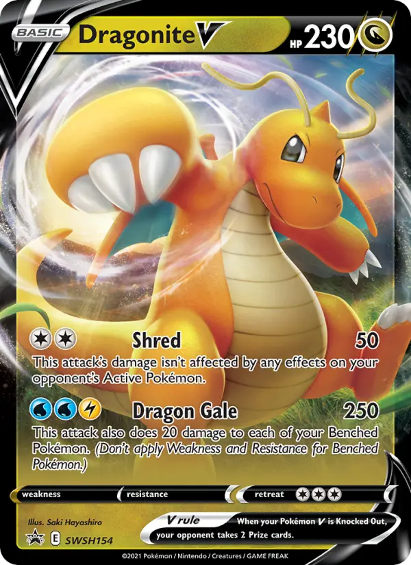 Dragonite V card