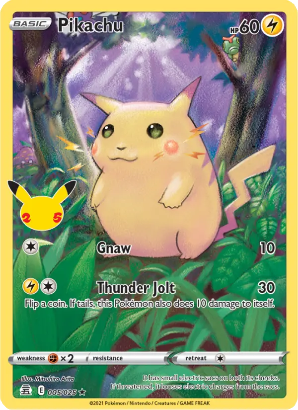 Pikachu card