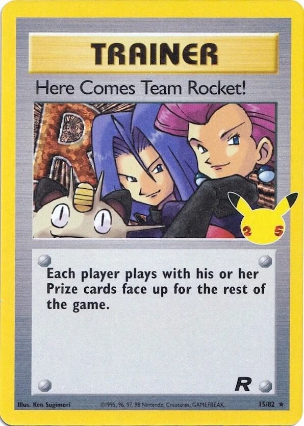 Here Comes Team Rocket! card
