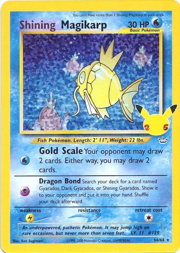 Shining Magikarp card