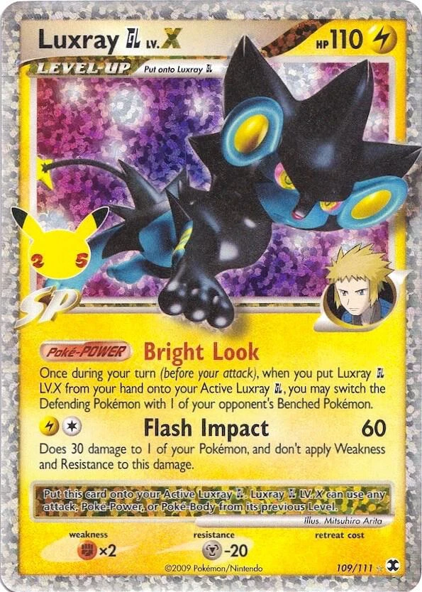 Luxray GL LV.X card