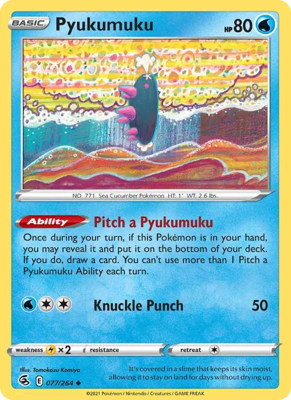 Pyukumuku card