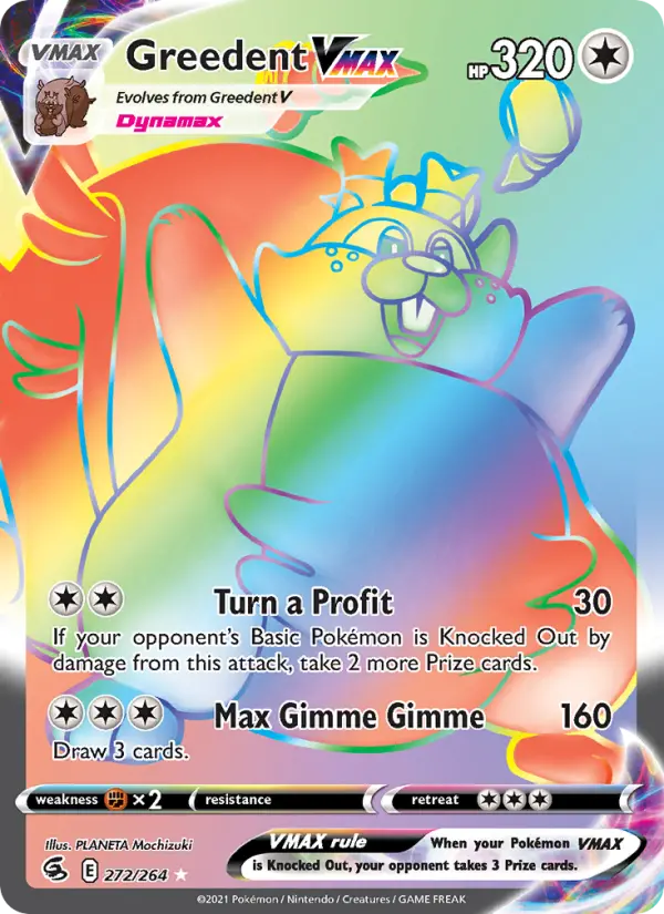 Greedent VMAX card