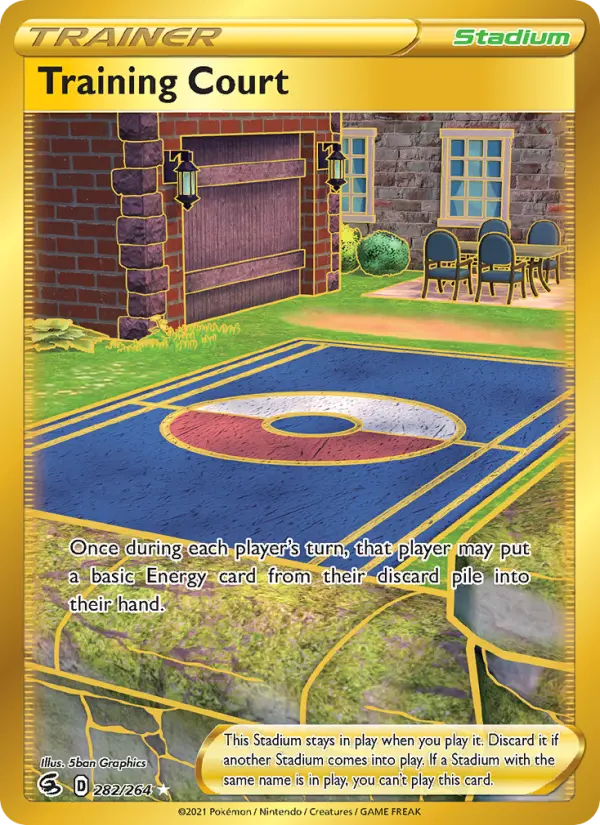 Training Court card