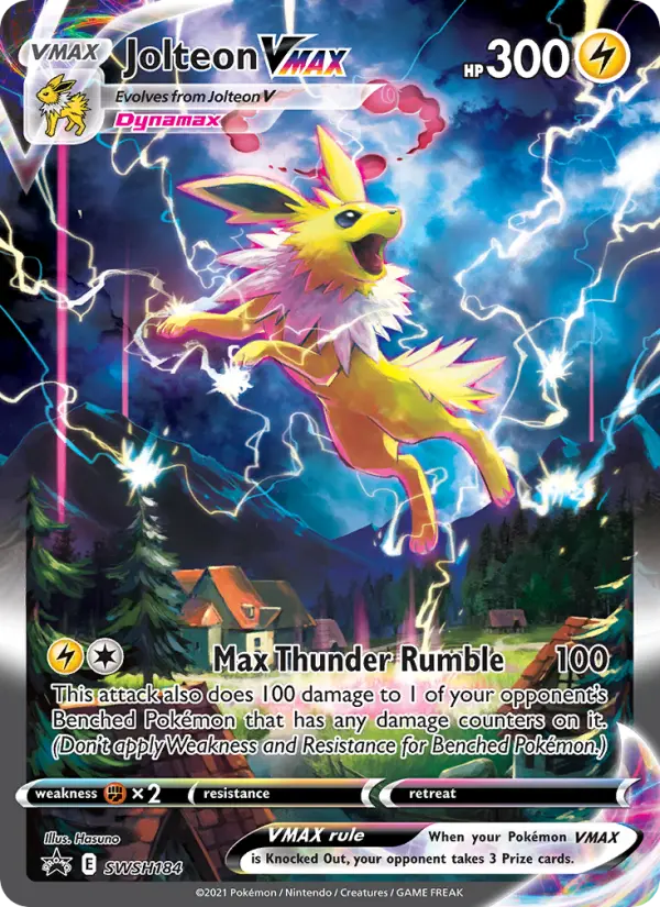 Jolteon VMAX card
