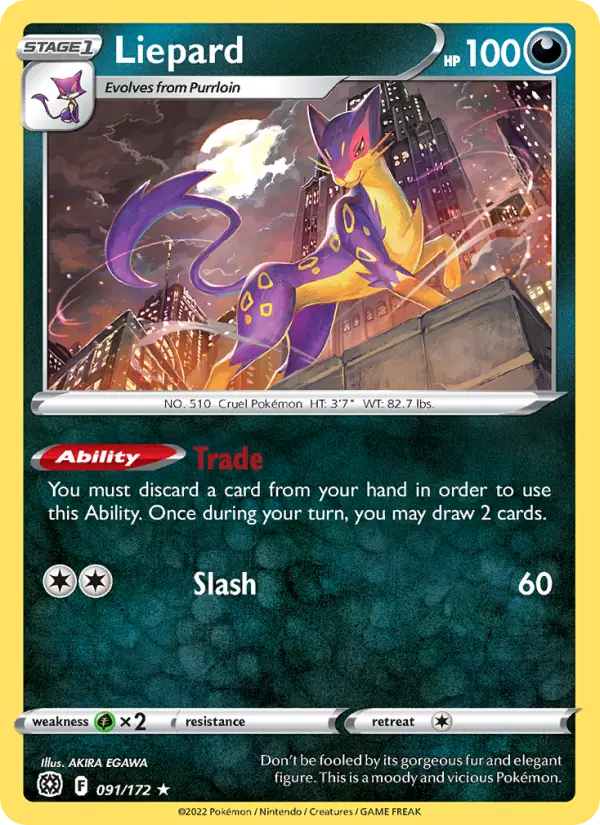 Liepard card