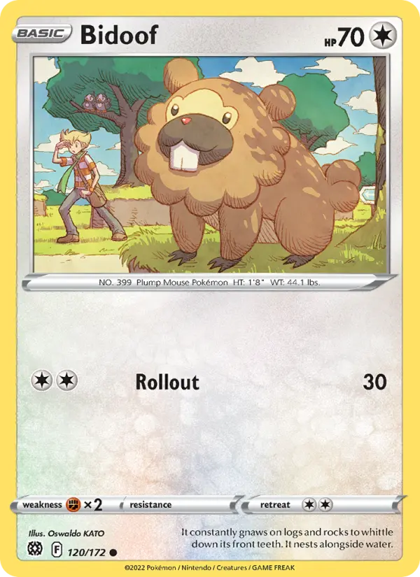 Bidoof card
