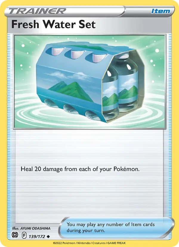 Fresh Water Set card