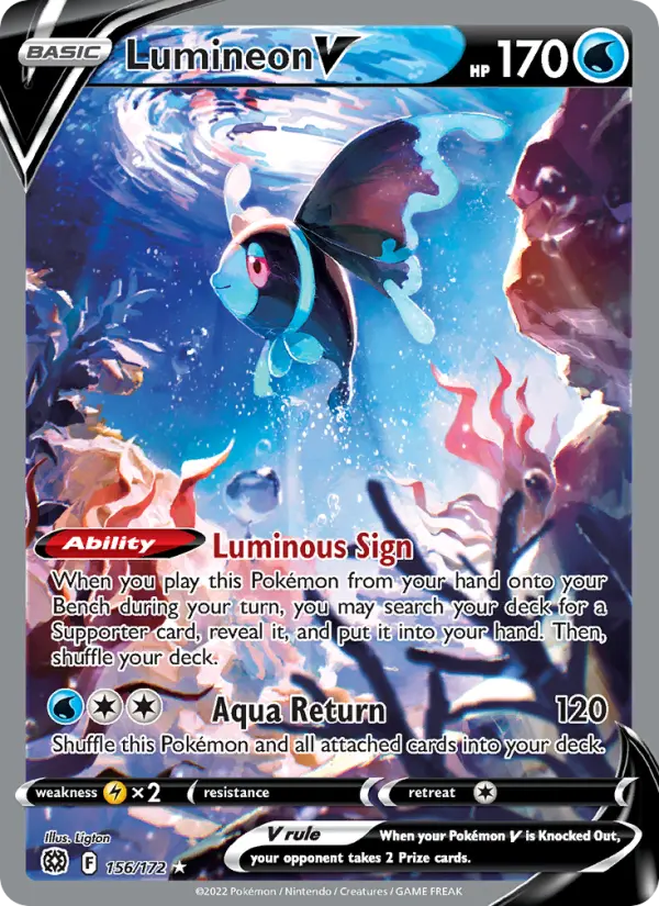 Lumineon V card