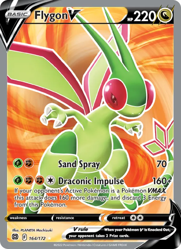 Flygon V card
