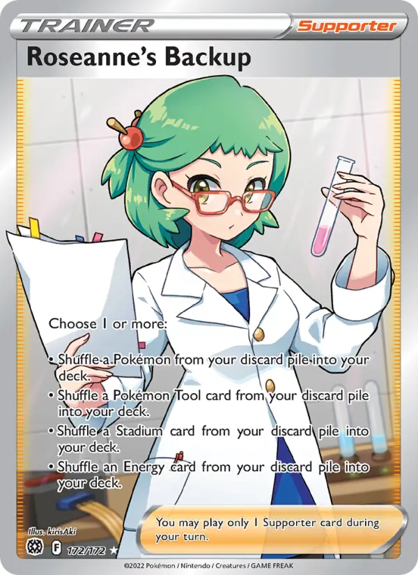 Roseanne's Backup card