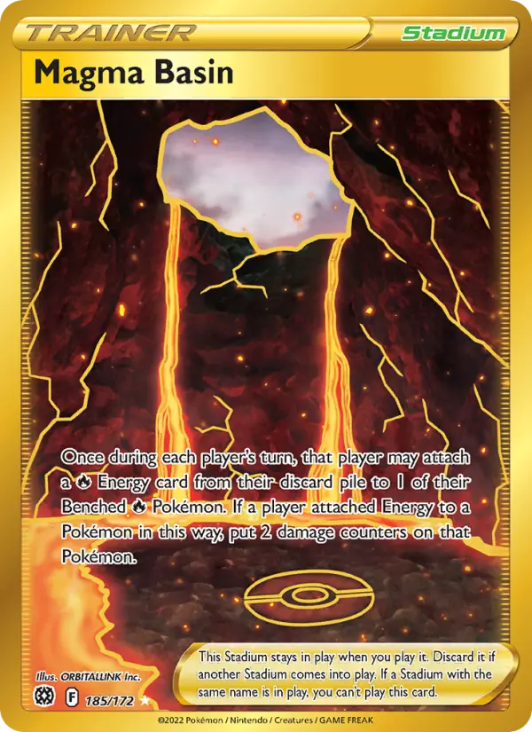 Magma Basin card