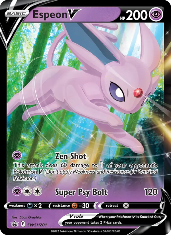 Espeon V card
